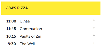 J&J's line-up for 35D 2013